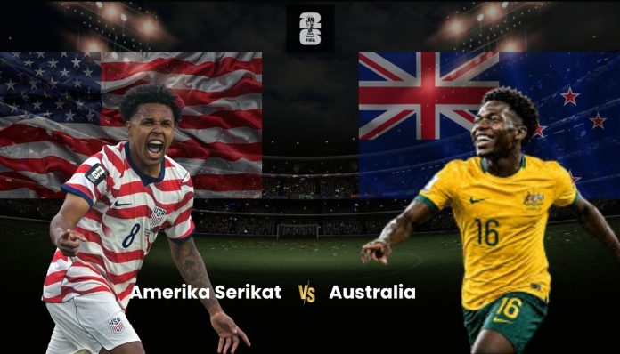 Amerika Serikat vs Australia dalam duel penting Grup D Piala Dunia 2026