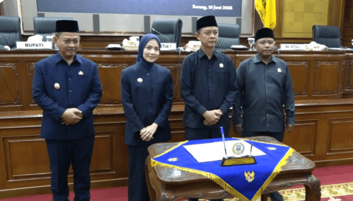 DPRD Kabupaten Serang Resmi Sahkan Perda Retribusi