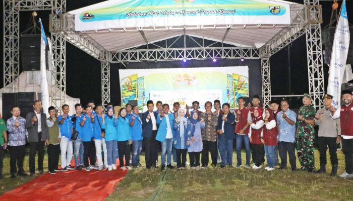 Foto bersama Bupati Serang saat penutupan Mancak Fest 2026