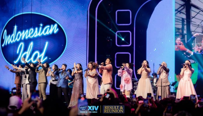Result & Reunion Indonesian Idol 2026 pada Senin, 25 Mei 2026 (Foto: Instagram/ indonesianidolid)