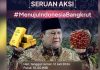 BEM UI menggelar aksi di Bundaran HI (Foto: Intagram/ bemui_official)