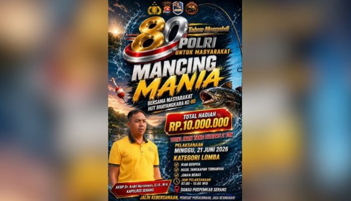 Polres Serang mengajak warga berburu ikan berpita
