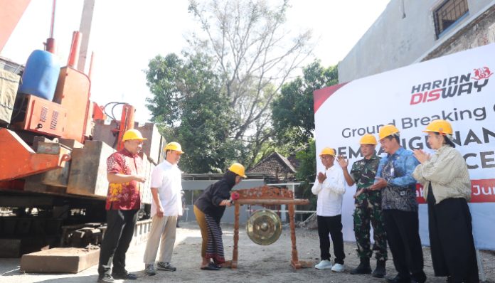 Groundbreaking Gedung Baru Harian Disway