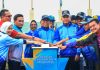 Gubernur Banten Andra Soni didampingi kepala daerah serta unsur Forkopimda membuka secara resmi Popda XII dan Paperda IX Provinsi Banten 2026