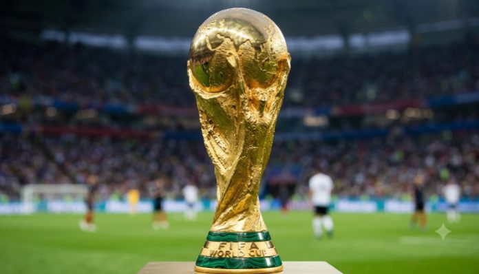 Ilustrasi tropi Piala Dunia 2026