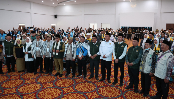 Kloter Pertama Jemaah Haji Banten Tiba di Grand El Haji Cipondoh