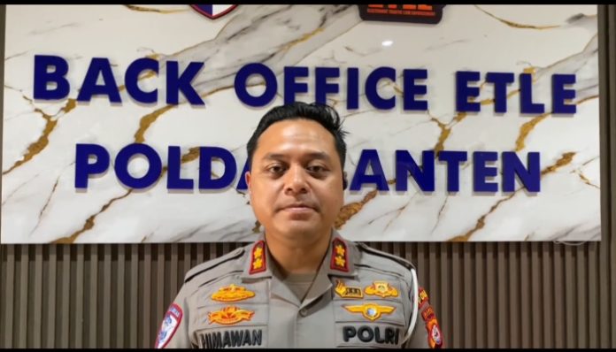 Kasubdit Gakkum Ditlantas Polda Banten, AKBP Himawan Aji Angga