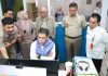 Kepala Kantor Wilayah BPN Provinsi Banten, Harison Mocodompis, meninjau layanan inovasi digital di Kantor Pertanahan (BPN) Kota Tangerang