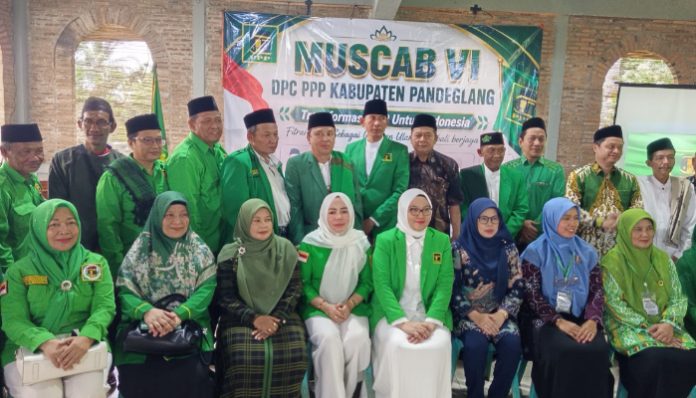 Musyawarah Cabang (Muscab) VI DPC PPP Kabupaten Pandeglang di Aula Baitul Hamdi, Kecamatan Menes