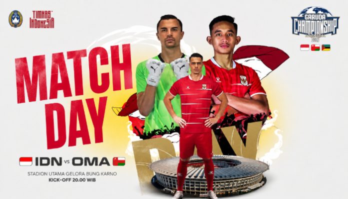 Poster Timnas Indonesia vs Oman