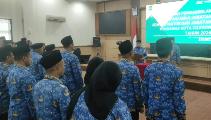 Wali Kota Cilegon, Robinsar melantik 36 Pejabat Eselon III dan IV