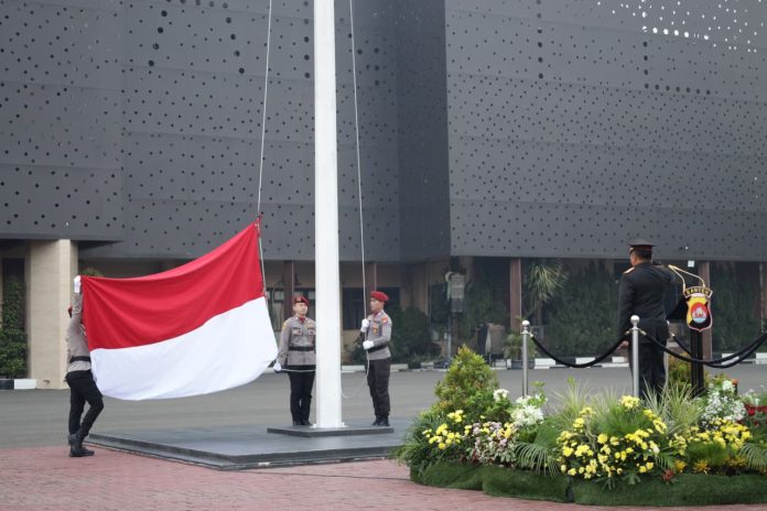 Polda Banten menggelar Upacara Peringatan Hari Lahir Pancasila Tahun 2026