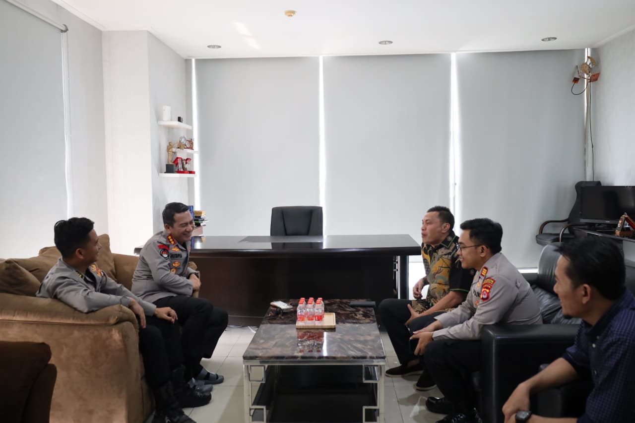 Radar Banten mendapat apresiasi dan dukungan dari Polda Banten