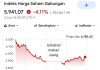 IHSG hari ini ditutup turun, semua sektor saham terhenti di zona merah (Foto: IDX composite)
