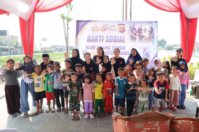 Polda Banten melalui Ditreskrimum Polda Banten menggelar sosialisasi pencegahan kekerasan terhadap perempuan dan anak serta tindak pidana perdagangan orang (TPPO) di Kampung Sukadana, Kecamatan Kasemen, Kota Serang, Kamis, 11 Juni 2026.