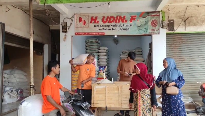 Harga kedelai naik di Pandeglang