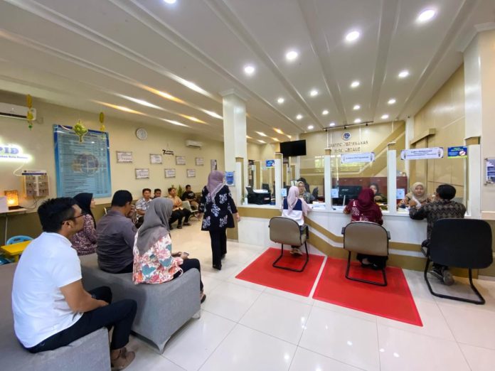 Suasana Pelayanan di Kantor Pertanahan Kota Serang (Foto: Humas Kantor Pertanahan Kota Serang)