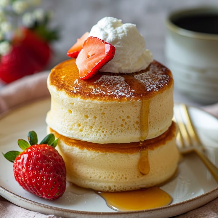 Japanese soufflé pancake (Foto: Pinterest)