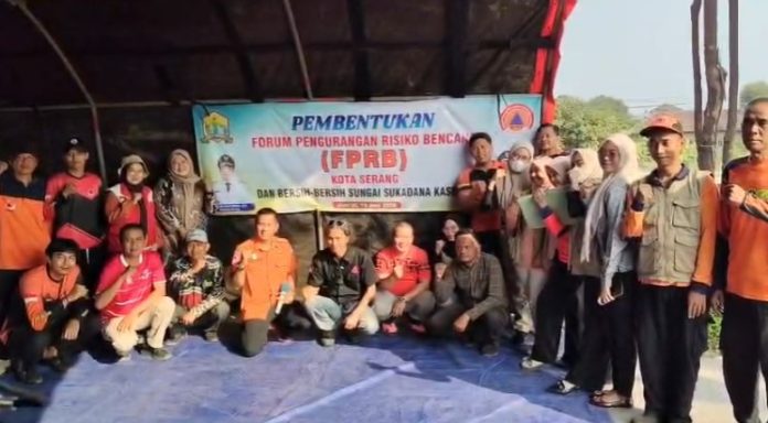 BPBD Kota Serang melalui Bidang Pencegahan dan Kesiapsiagaan membentuk FPRB tingkat Kota Serang